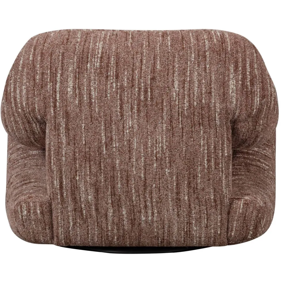 WOOOD Folke Fauteuil - Chenille - Oudroze Melange - 70x88x88, foto 2