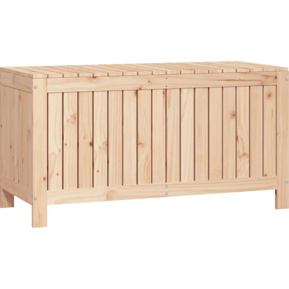 vidaXL Tuinbox 115x49x60 cm massief grenenhout bruin, foto 3