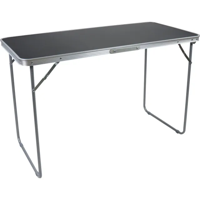Vcm Engel tuintafel eettafel balkontafel campingtafel tuinmeubelen Galdas 110x50 Zwart