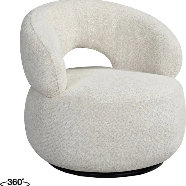 LABEL51 Nusenna Fauteuil - Naturel - Superb - One Size