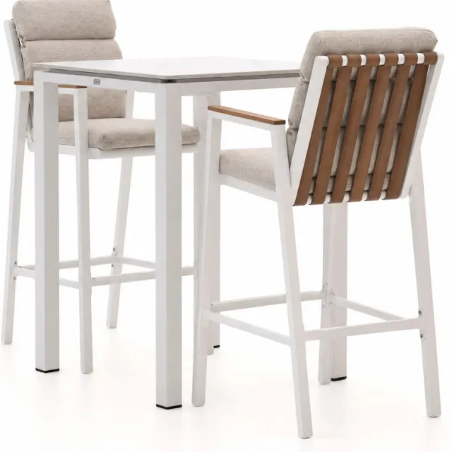 Bellagio tuinmeubelen Bellagio Bertinoro/Trecenta 75cm barset 3-delig stapelbaar