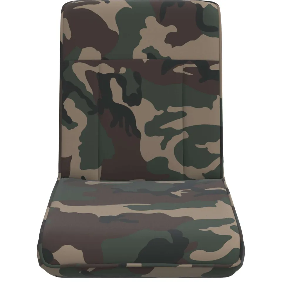 vidaXL Verstelbare vlo stoelen Legergroen Stof groen, foto 4