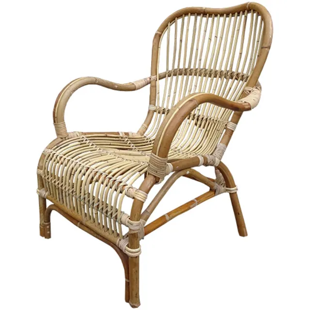 Sweet Living Rotan Loungestoel Naturel - 67x80xH86 cm Multicolor