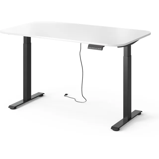 Vicco Elevate Bureau – 140 x 80 cm 2 motoren Zwart/wit
