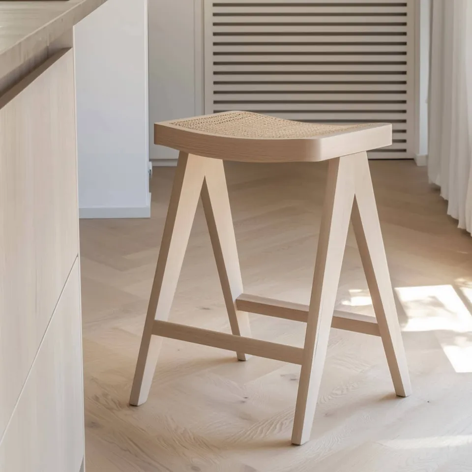 Giga Meubel Jules barkruk naturel rotan, foto 4