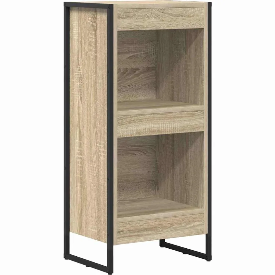 vidaXL Boekenkast 40 x 30 x 86,5 cm Bewerkt hout Sonoma bruin, foto 3