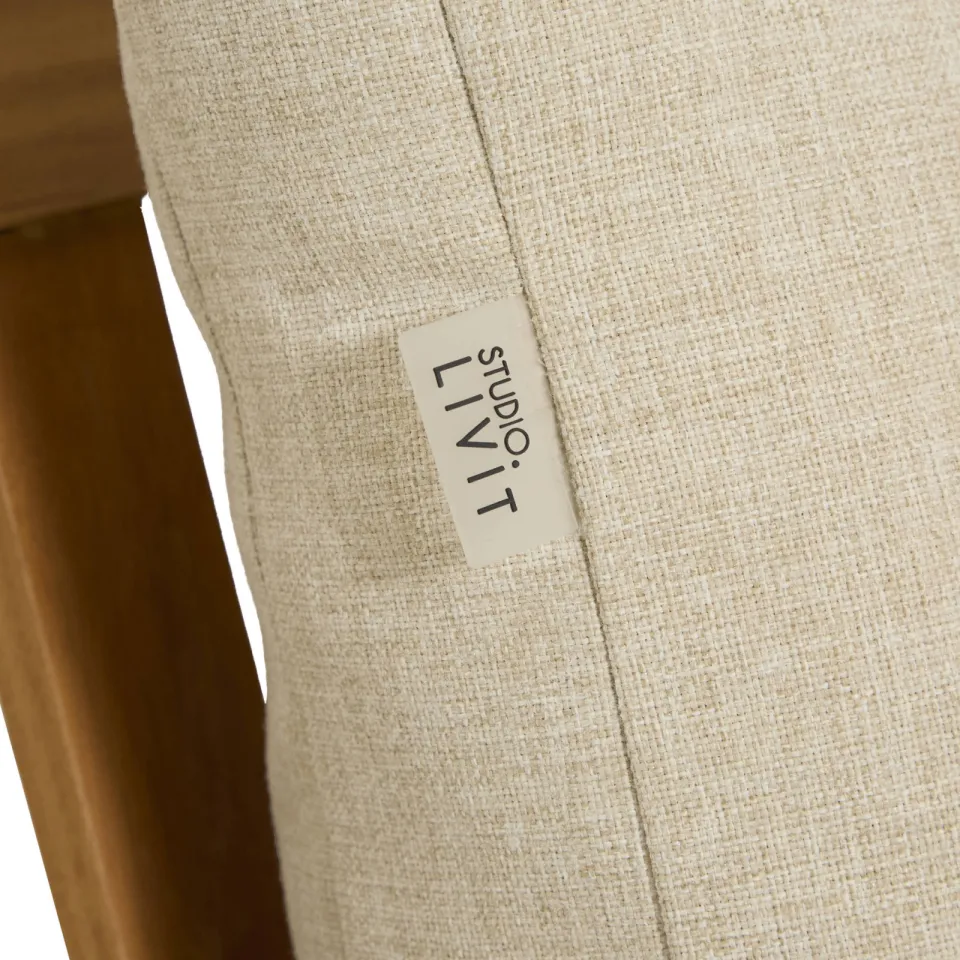 Studio LIVIT teak loungeset Brava naturel/ beige, foto 6