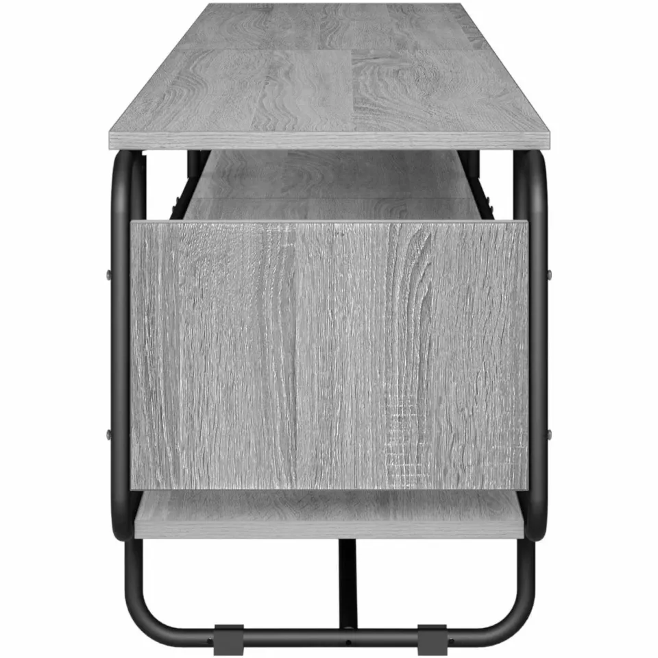 vidaXL TV-standaard 180 x 36 x 45 cm Grijs Sonoma Bewerkt hout, foto 4