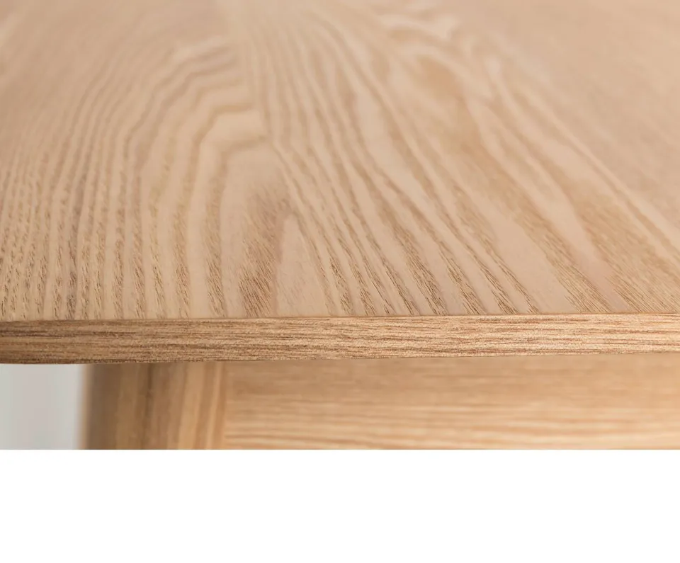 Zuiver verlengbare eetkamertafel Glimps (120/162x80 cm) naturel, foto 6