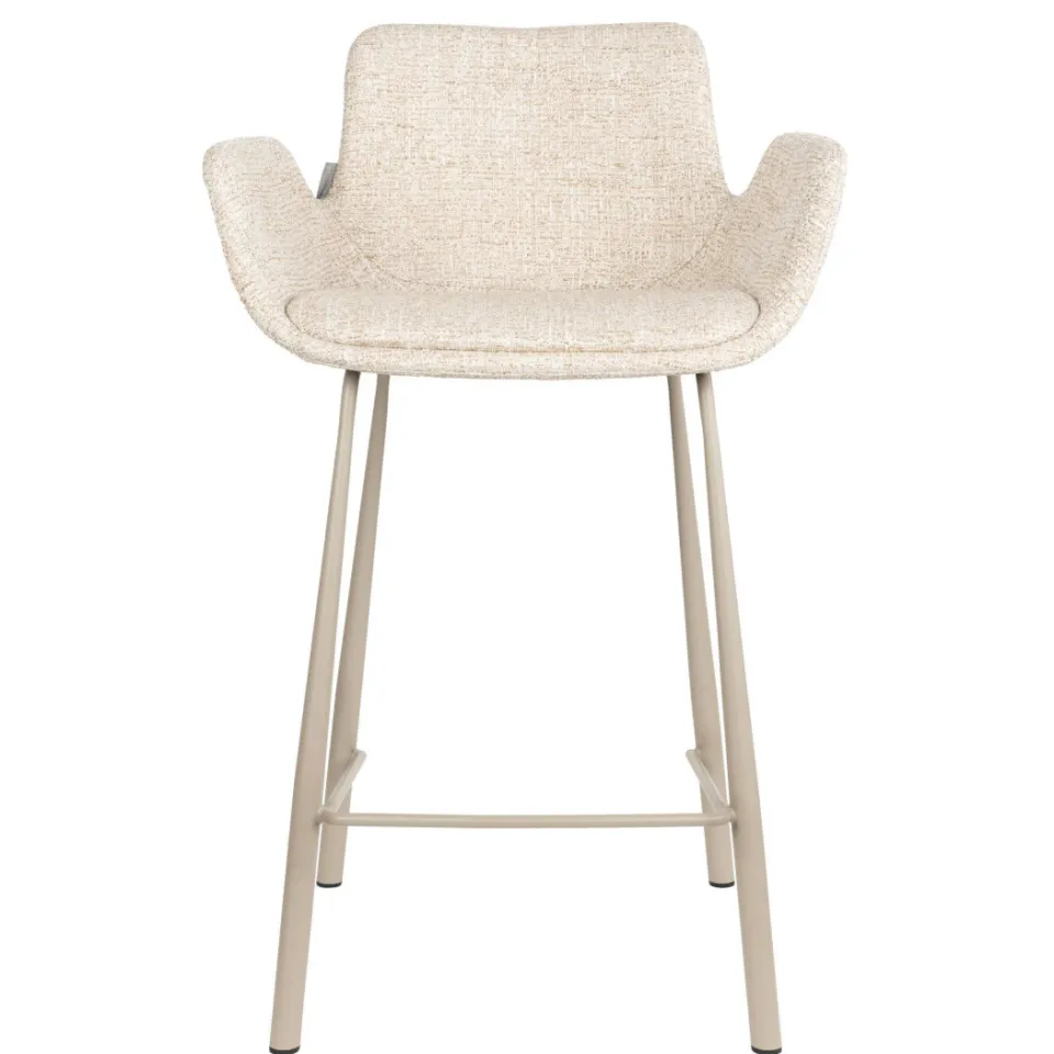 Zuiver Brit barkruk beige, foto 3