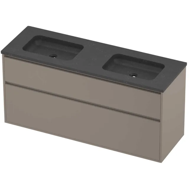 Proline Rollo Badmeubelset Hardsteen Elegant 140x46x67 cm Blue Stone Clay Beige