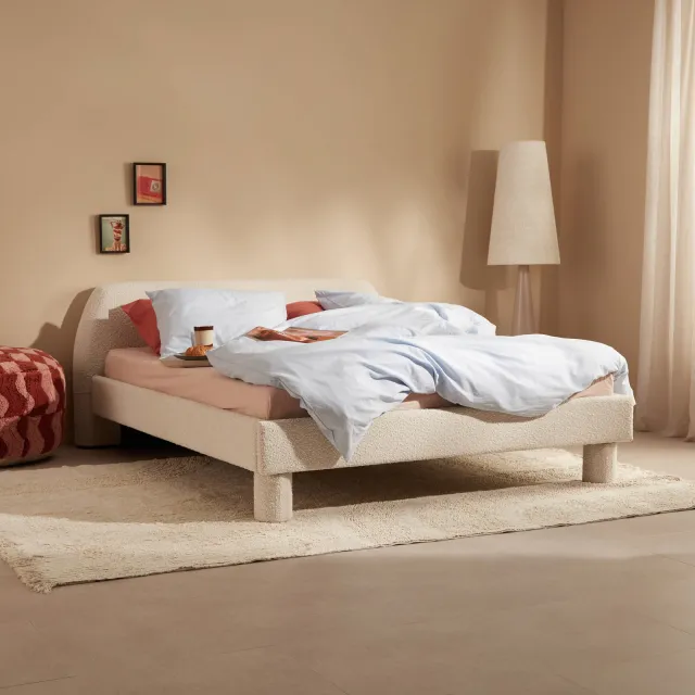 NOUS Living Ted bed beige, foto 2