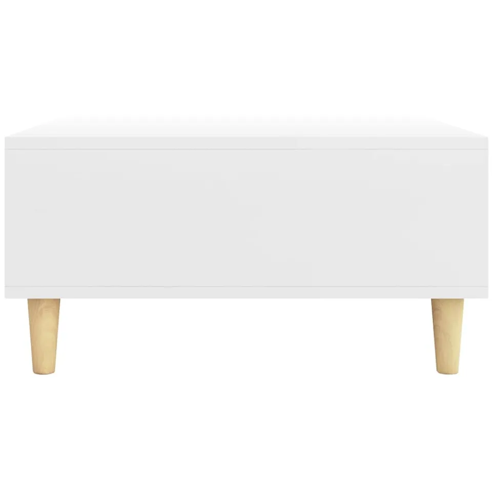 vidaXL Salontafel 60x60x30 cm bewerkt hout wit, foto 4