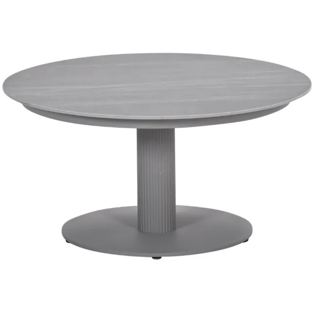 Garden Impressions Nice Salontafel Taupe/Napoli Sand - Ø80 cm