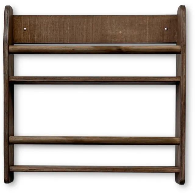 Montessori boekenrek kinderkamer | 2 planken - wengé 90x60x12 | toddie.nl [gid://shopify/Metaobject/385240990038]