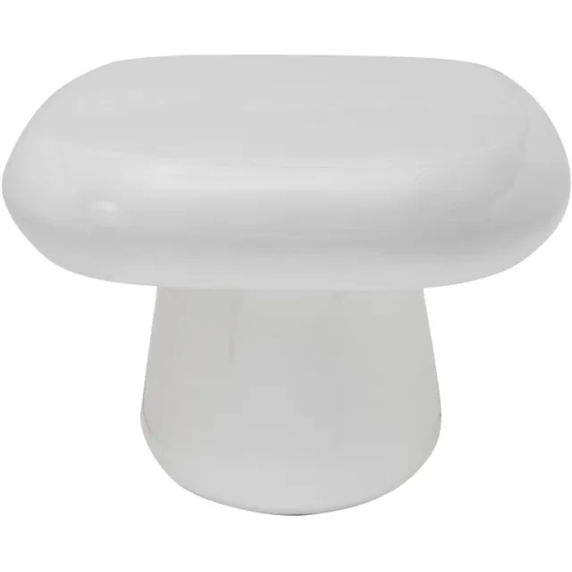 Leitmotiv Bijzettafel Roca - Wit - 49x49x36cm - Modern