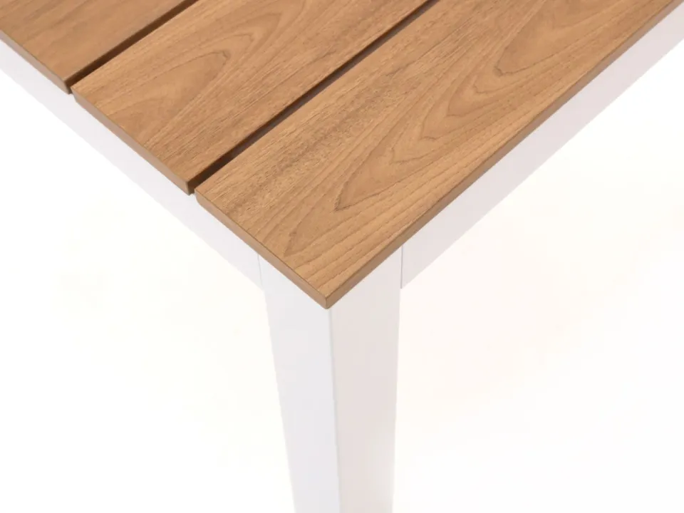 Bellagio tuinmeubelen Bellagio Fidenza dining tuintafel 90x90x75cm wit, foto 4