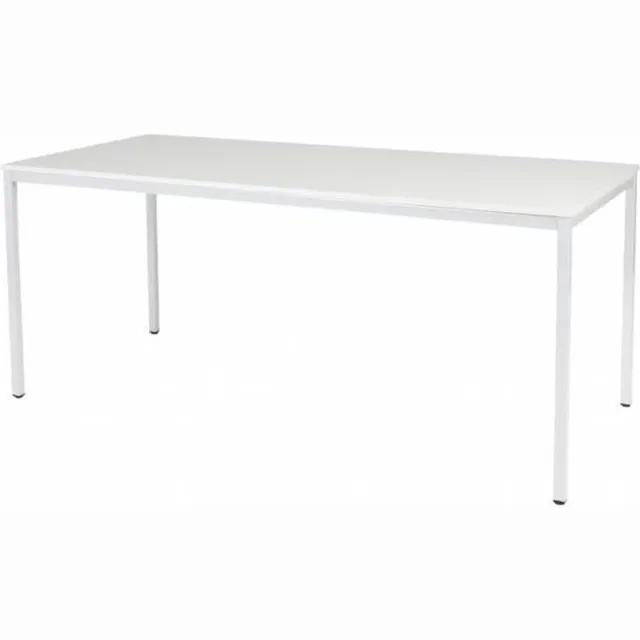 Schaffenburg Bureautafel - Domino Basic 180x80 wit - wit frame