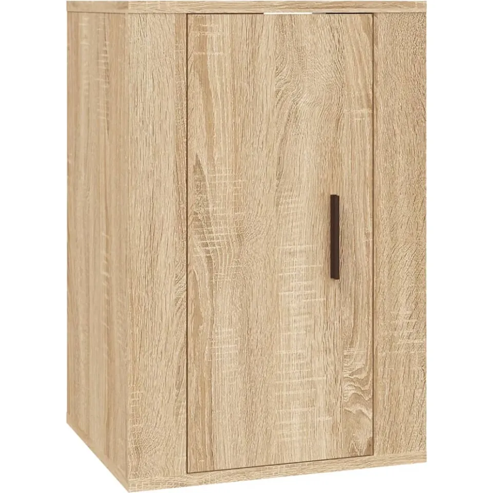 vidaXL 3-delige Tv-meubelset bewerkt hout sonoma eikenkleurig, foto 4