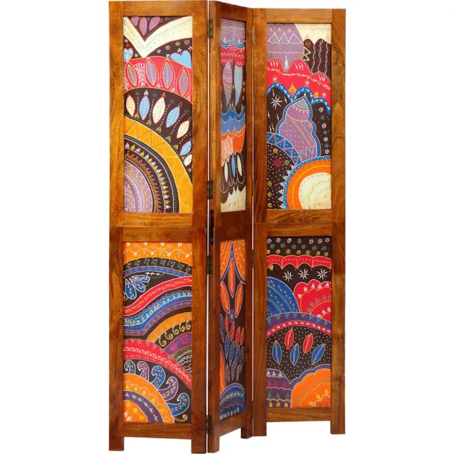 vidaXL Kamerverdeler Honingbruin 105 x 1,5 x 160 cm Massief Acaciahout