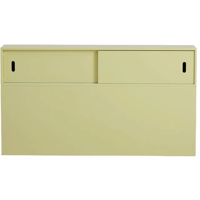 NOUS Living Cubi hoofdbord mintgeel Mint yellow