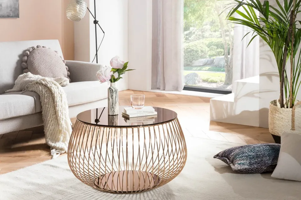 salontafel Alisa rosé-goud, foto 2