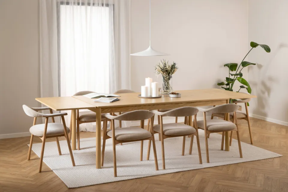 Wehkamp Home Alea eetkamerstoel beige, foto 4