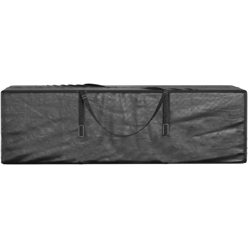 vidaXL Opbergtas voor kerstbomen 135x40x55 cm polyetheen zwart, foto 2
