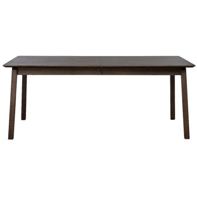 Nordic Home Shana eettafel 95x190-290 cm - espresso Donkerbruin