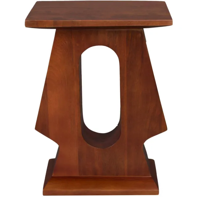 Dutchbone Pilaster bijzettafel bruin, foto 2
