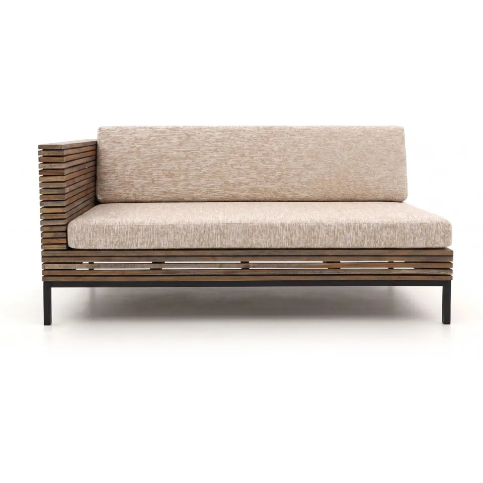 ROUGH Furniture ROUGH-D hoek loungeset 5-delig 6-zits bruin, foto 3