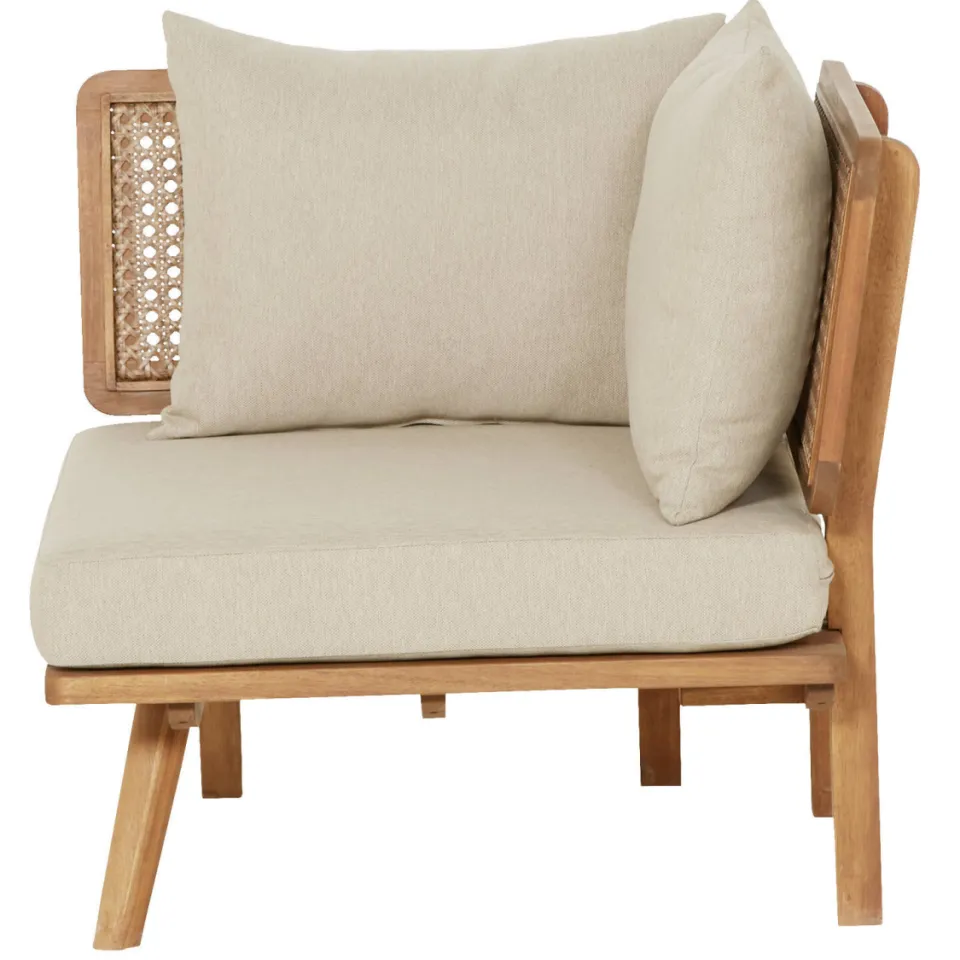 NOUS Garden loungestoel Kyoto Ni teak/ beige, foto 4