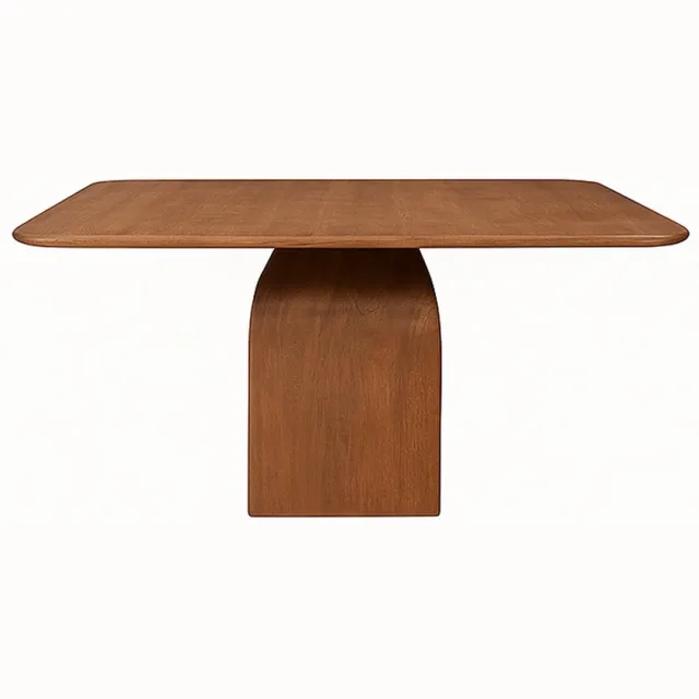 LABEL51 Ingo Eetkamertafel - Bruin - Hout - 140 cm - Vierkant