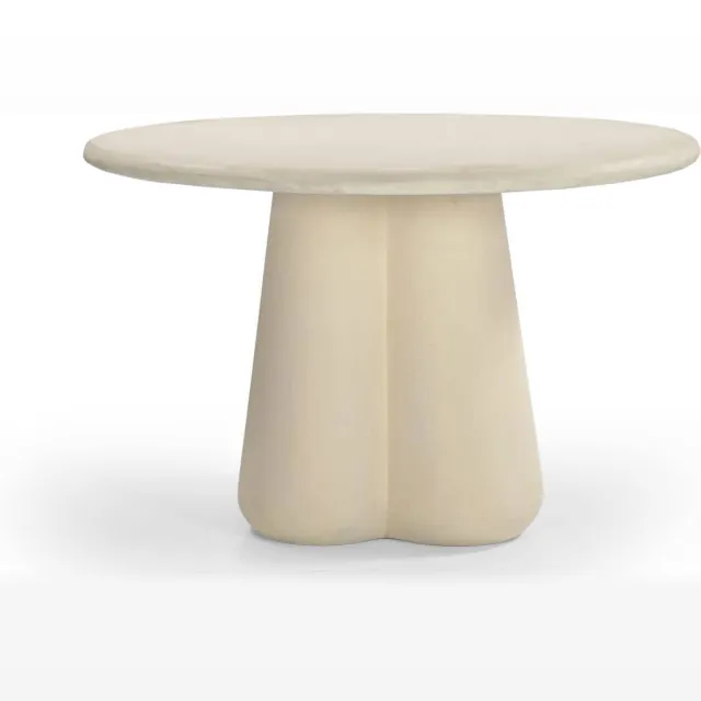 Giga Meubel Eettafel Boaz - Rond - MDF - 120cm