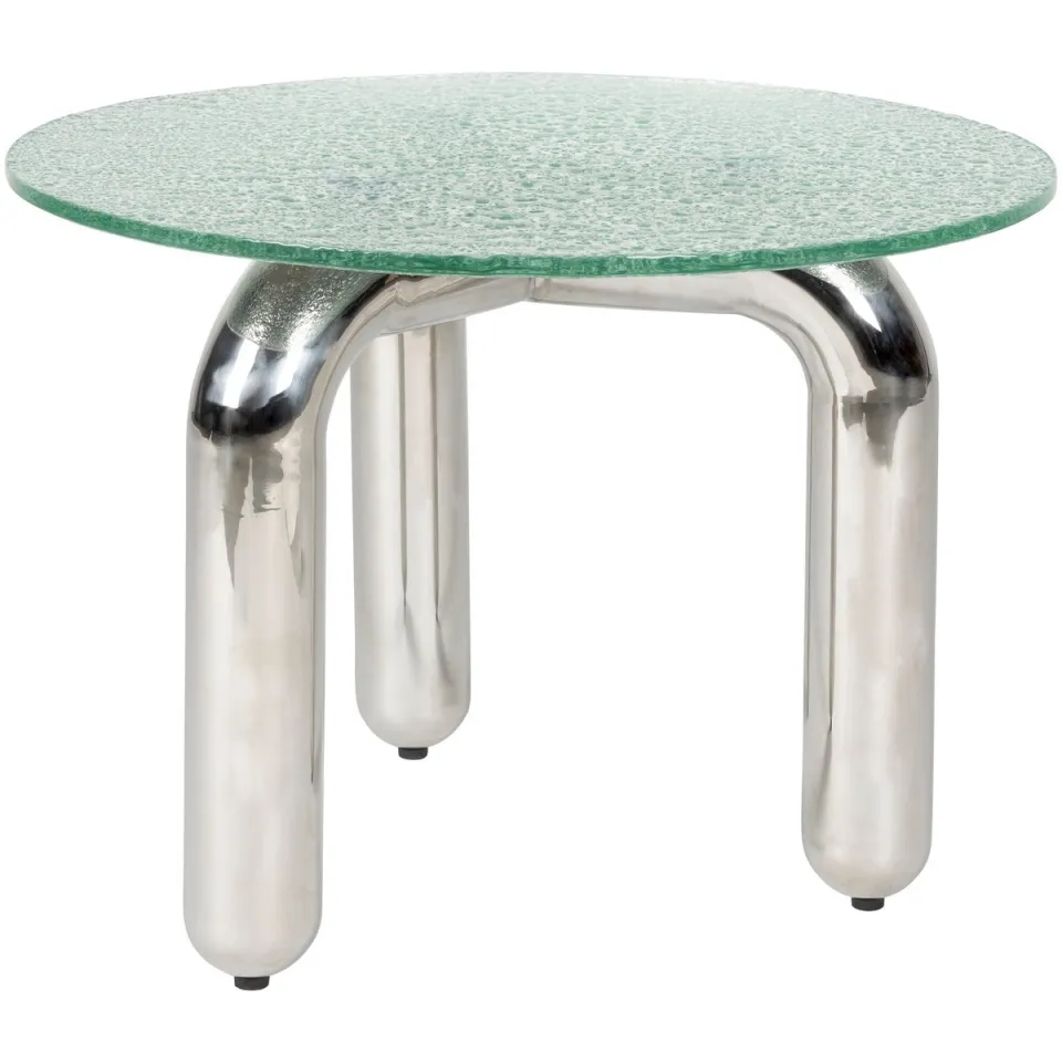 Dutchbone Marly bijzettafel zilver, foto 2