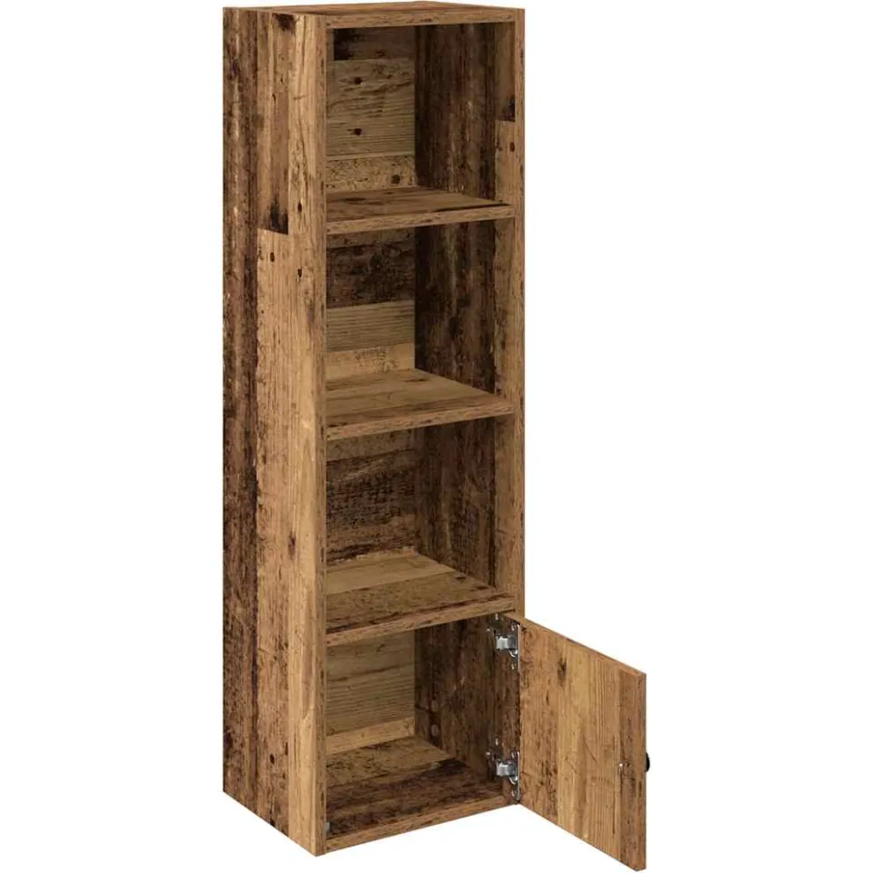 vidaXL Boekenkast 31x24x102 cm bewerkt hout oud houtkleurig bruin, foto 3