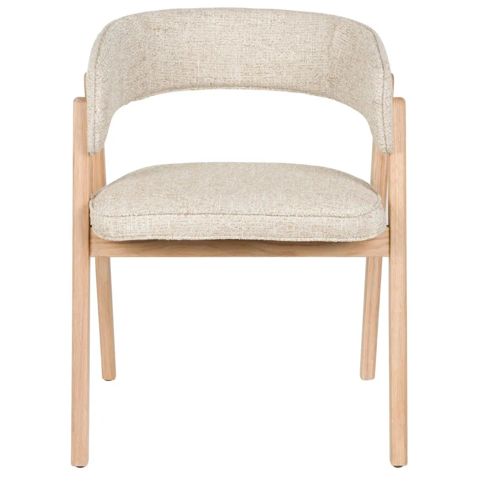 Zuiver Bright eetkamerstoel beige, foto 5