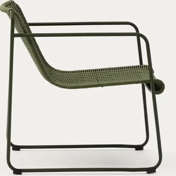 Kave Home outdoor fauteuil Maurina groen, foto 5