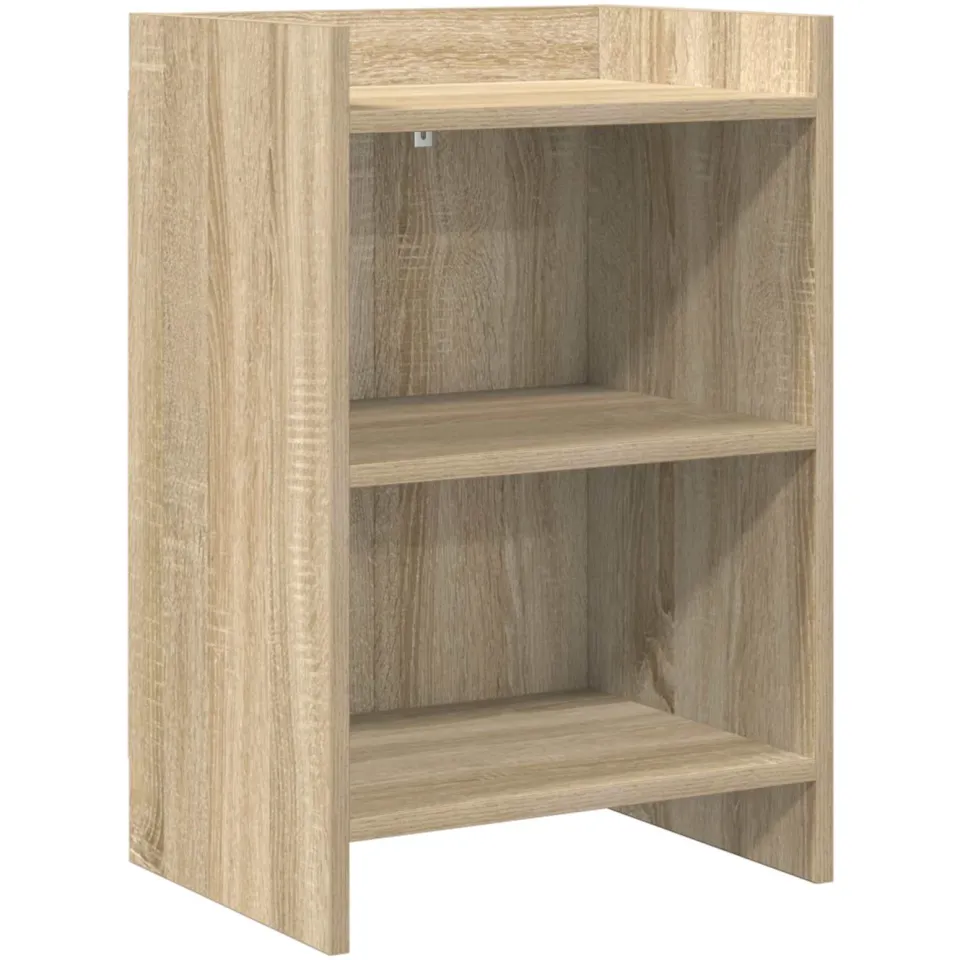 vidaXL Nachtkastjes Sonoma Eiken 40 x 30 x 60 cm Bewerkt hout, foto 3