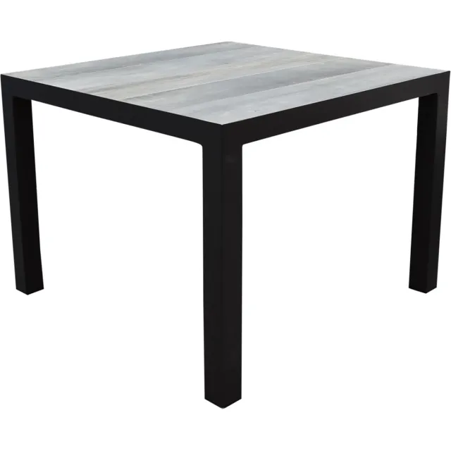 AVH-Collectie Fresno dining tuintafel 100x100xH74cm antraciet