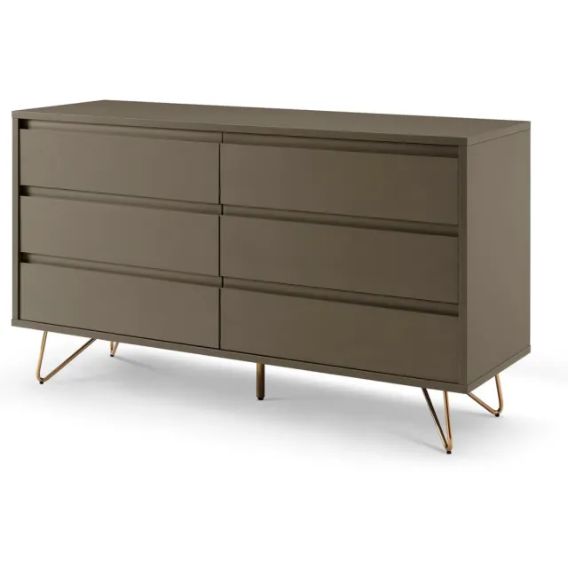 Dressoir Lucy grijs Bruin