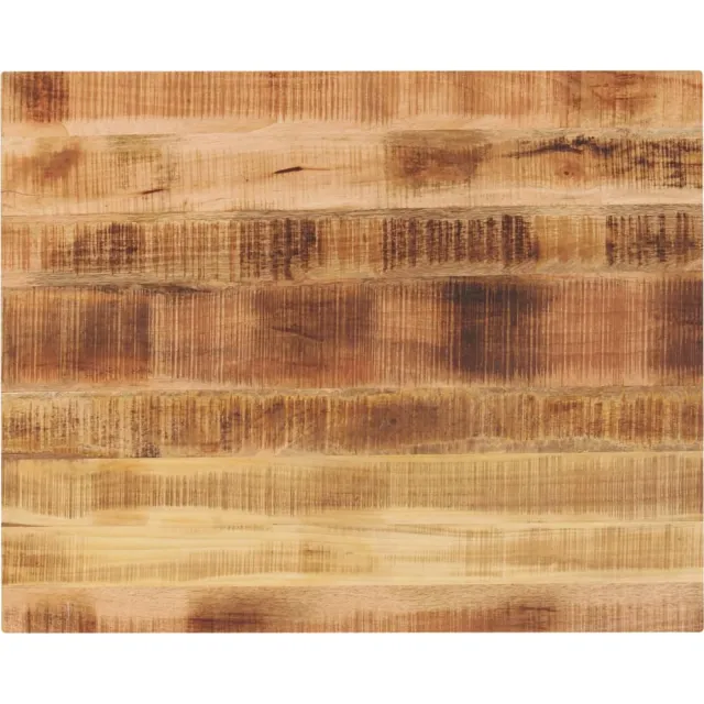 vidaXL Tafelblad rechthoekig 90x80x3,8 cm massief ruw mangohout Bruin
