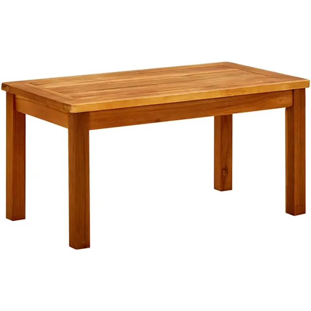 vidaXL Tuintafel 70x40x36 cm massief acaciahout bruin, foto 2