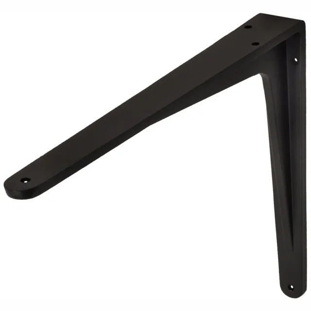 Wovar Plankdrager Zwart Aluminium 29 x 24 cm | Per Stuk