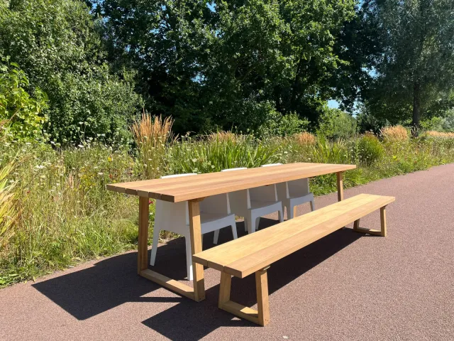 NordXL Irokohouten tafel Lucio