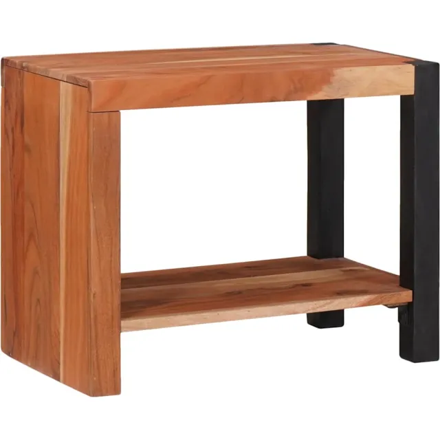 vidaXL Boekenkast Bruin 50 x 30 x 40 cm Massief Acaciahout
