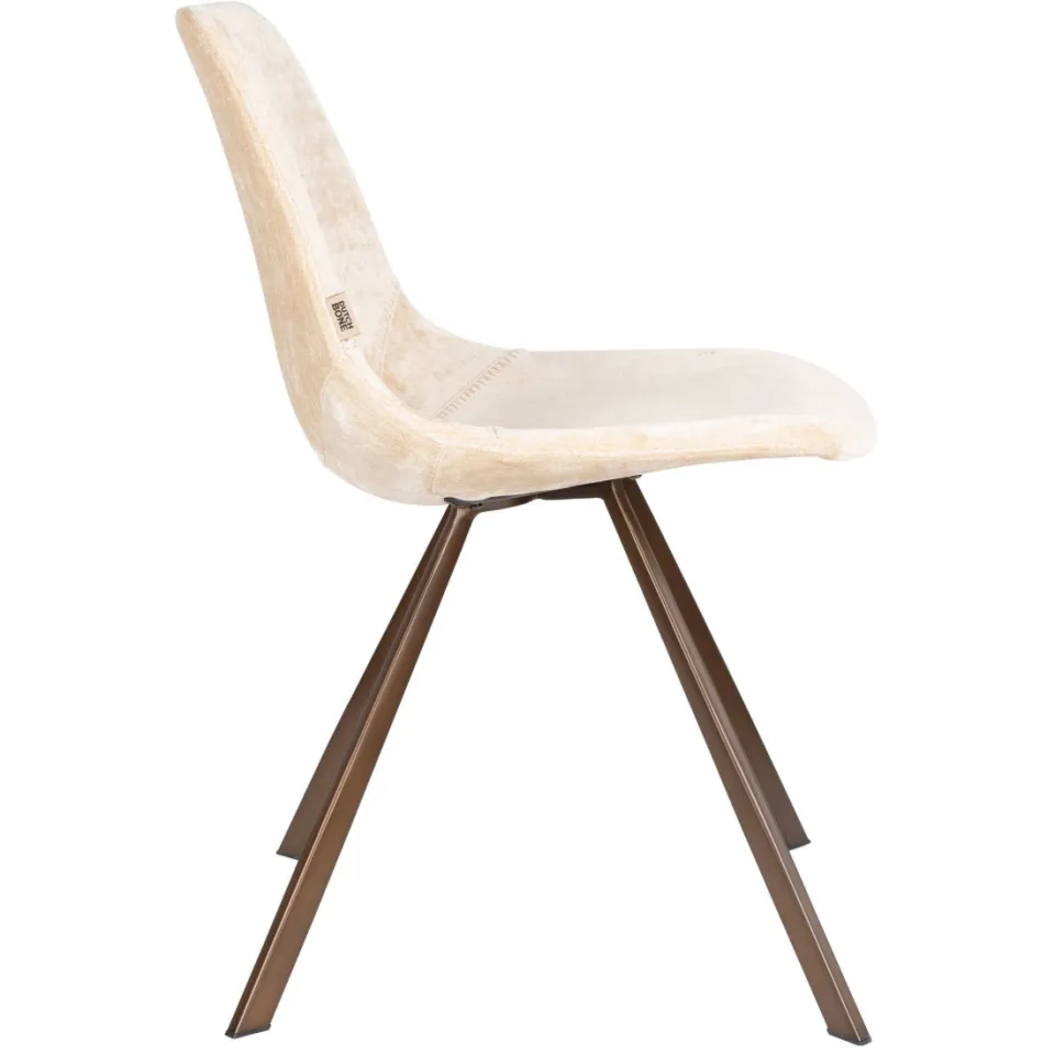 Dutchbone Franky eetkamerstoel beige, foto 5
