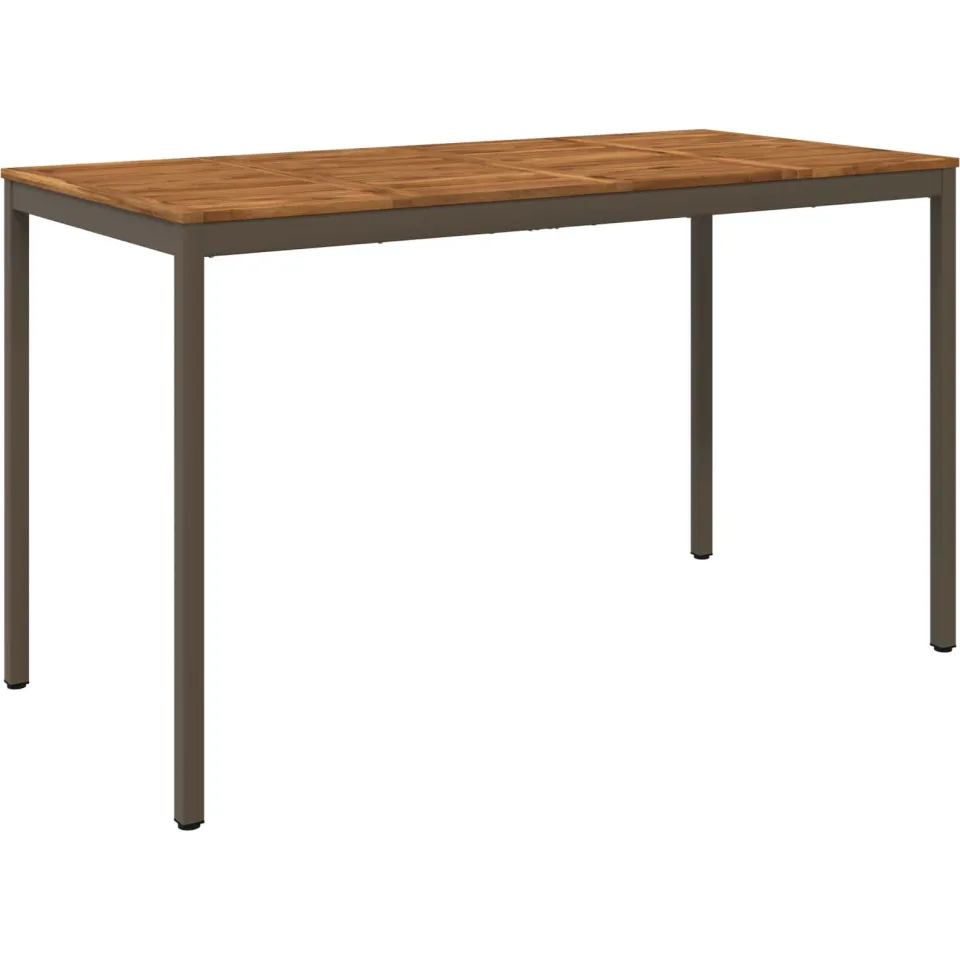 vidaXL Tuinbar Tafel NAARDEN Natuurlijk en Koffie 180 x 88,5 x 105 cm bruin, foto 3