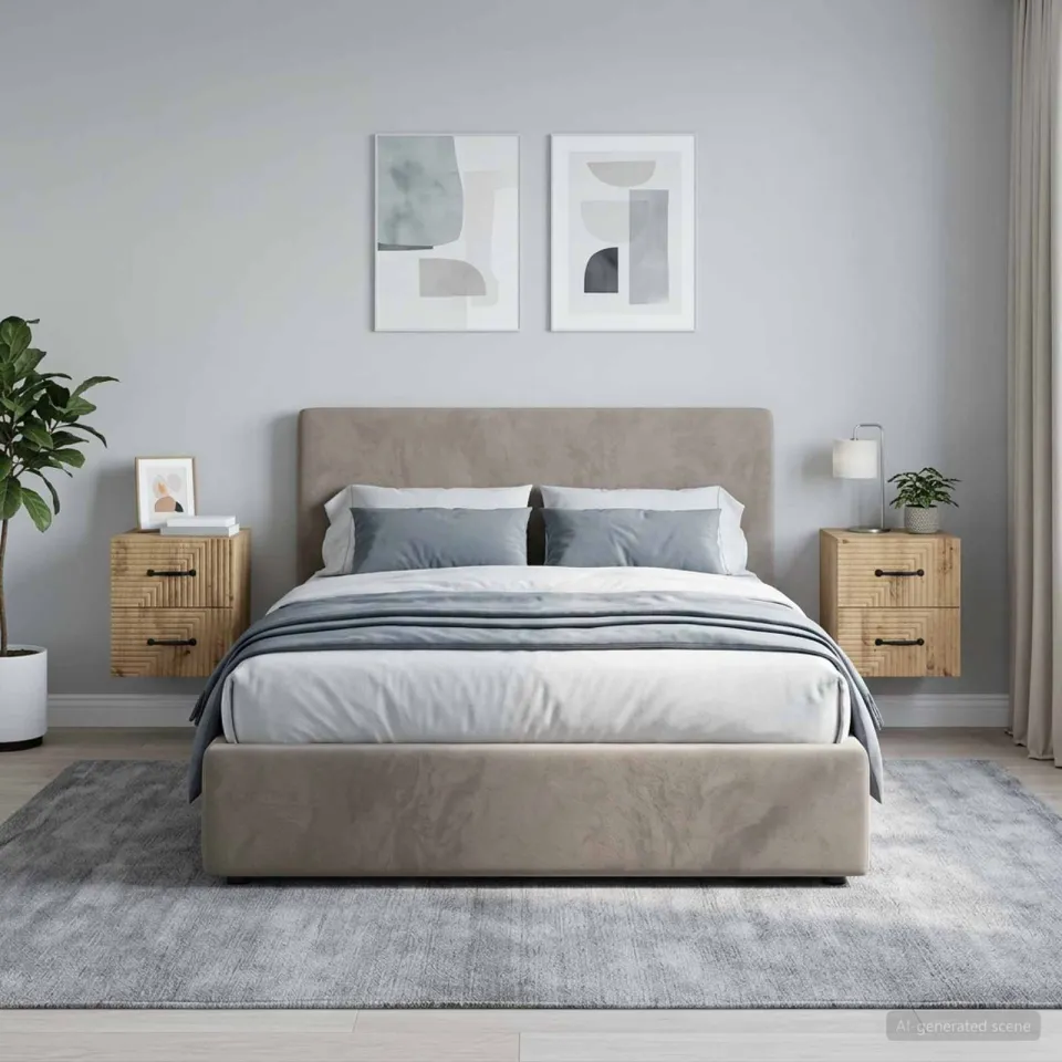 vidaXL Wandbeugel Bedkast 2 st Artisanaal eiken 34,5 x 33 x 40 cm, foto 4