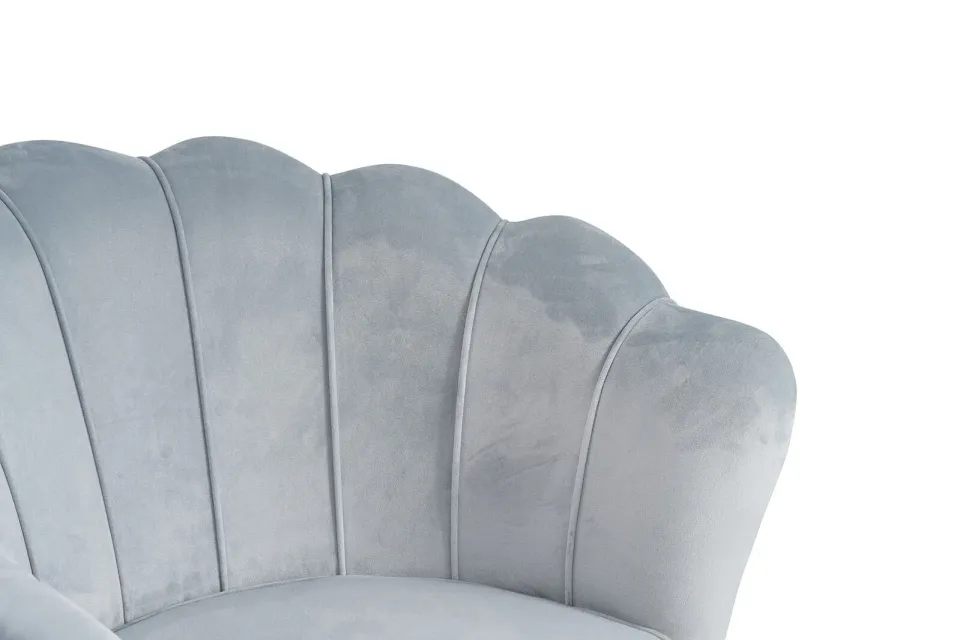 fauteuil Chanelle lichtgrijs grijs, foto 6